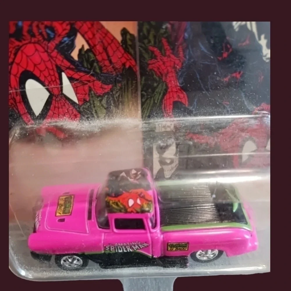 Johny lightning marvel the amazing spiderman lot of 3 cars